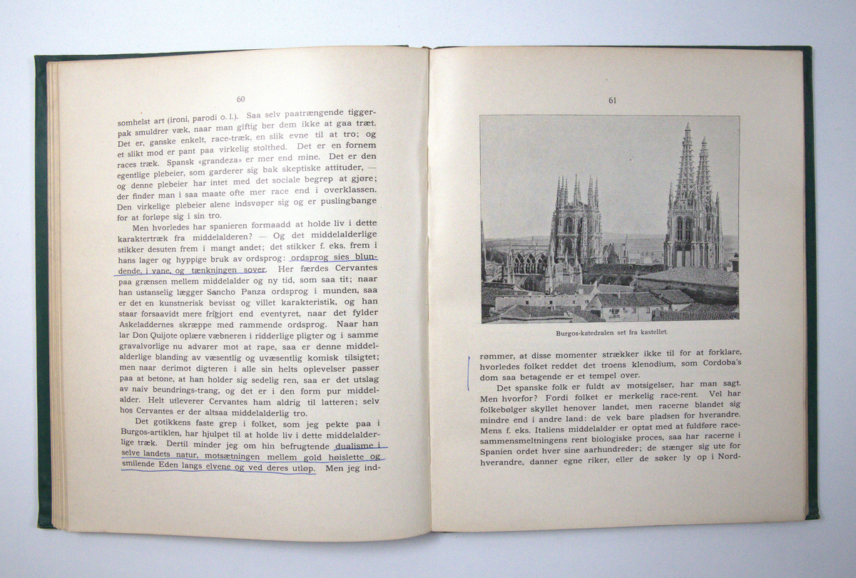 Bok frå boksamlinga til Olav H. Hauge