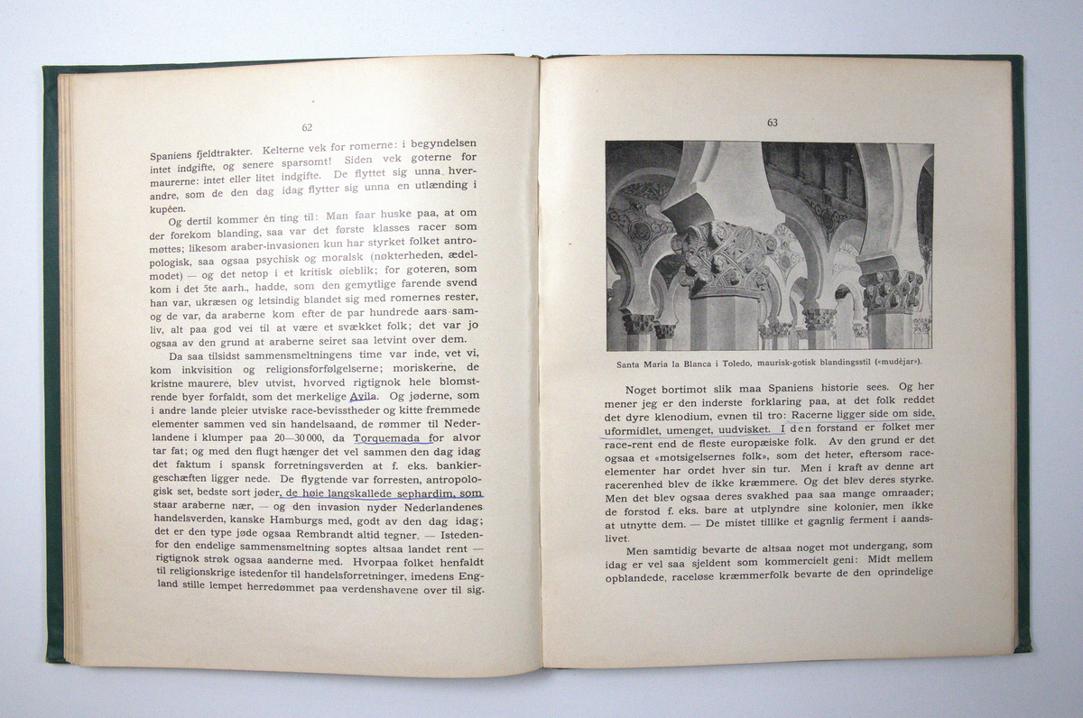 Bok frå boksamlinga til Olav H. Hauge