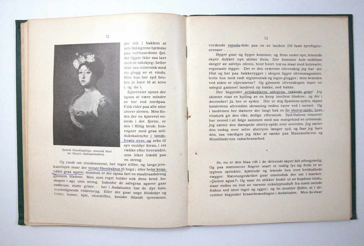 Bok frå boksamlinga til Olav H. Hauge