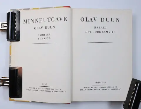 Duun O.: Harald - Det gode samvite