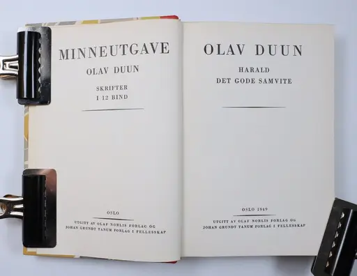 Duun O.: Harald - Det gode samvite