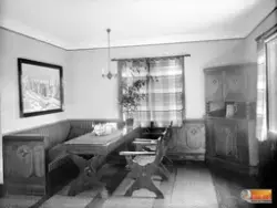 Interiör från ett rum i ett hus i Myrbacka egnahemsområde i 