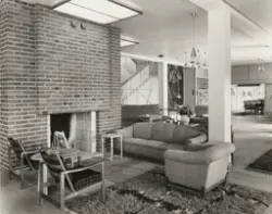 Den norske ambassaden i Stockholm, dagligrommet [Fotografi]