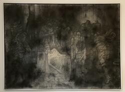 Marats død, oppført av pasienter og ansatte ved Reitgjerdet 