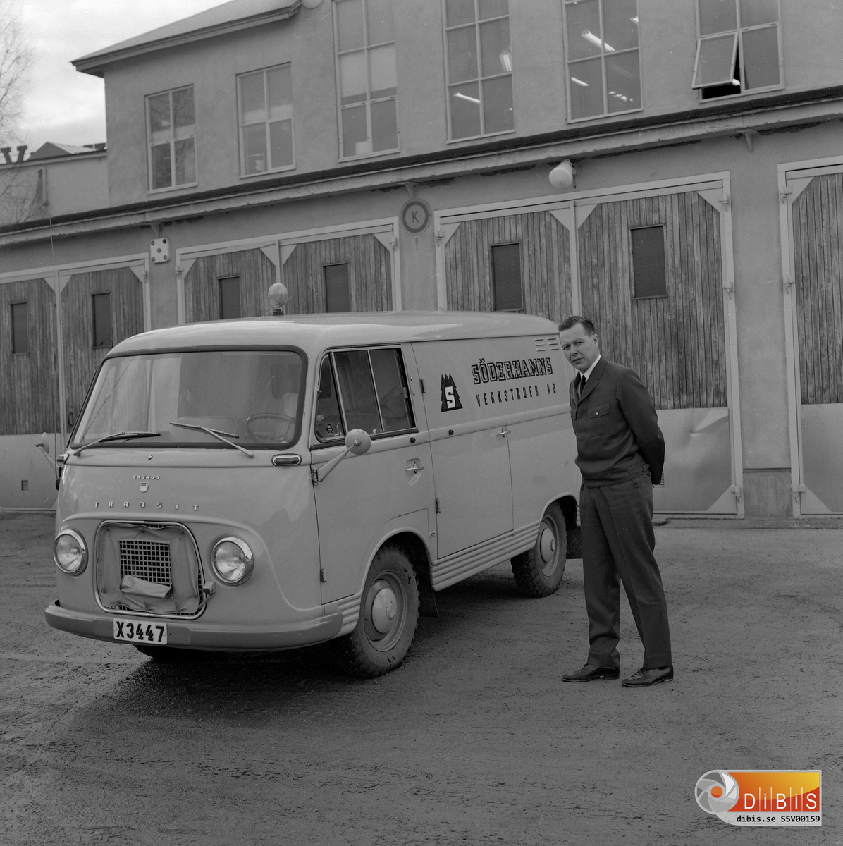 Söderhamns Verkstäder AB. Service-buss.