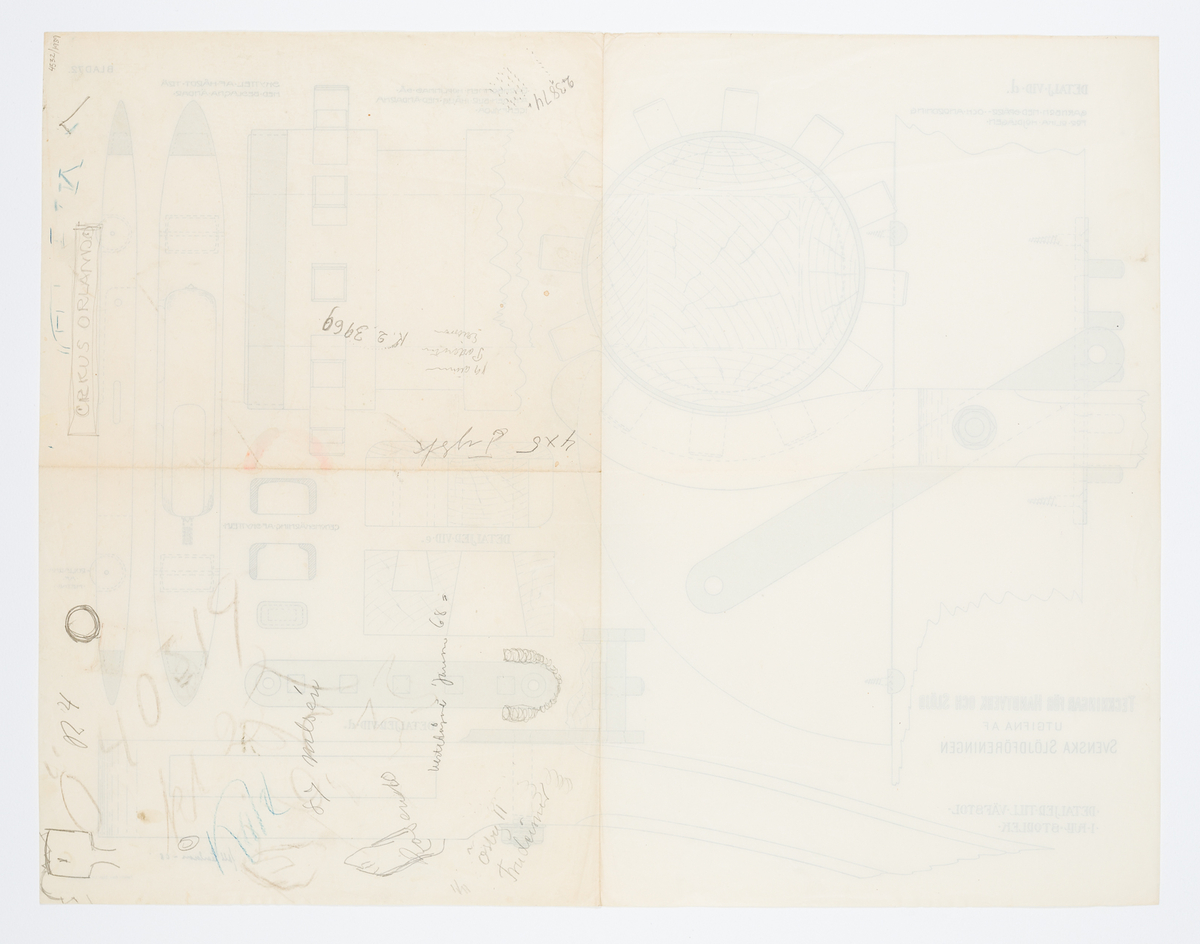 Diverse dekorbeskrivningar.
