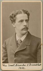 Ernst Brander, porträtt