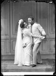 Fortunas gunstling, Oscarsteatern 1909. Rollporträtt