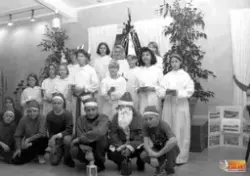 Lucia på Ericsson Components.
7:de klassare från Våbroskolan