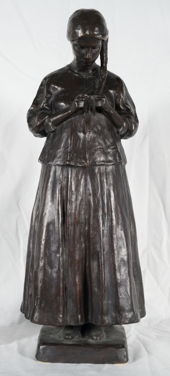 Flettejenten [Skulptur]