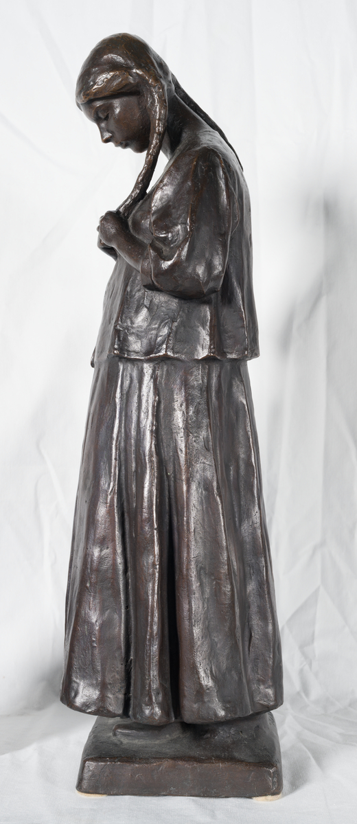 Flettejenten [Skulptur]