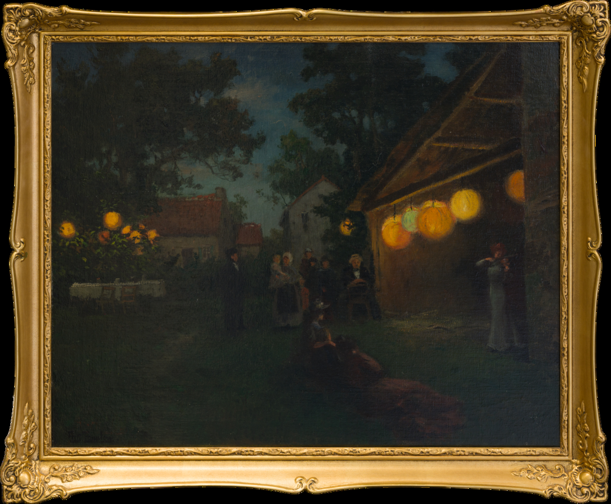 Aftenkonsert [Maleri]