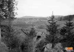 Bron över Bergesbäcken vid Edhs Verkstad i Kilafors Hanebo K