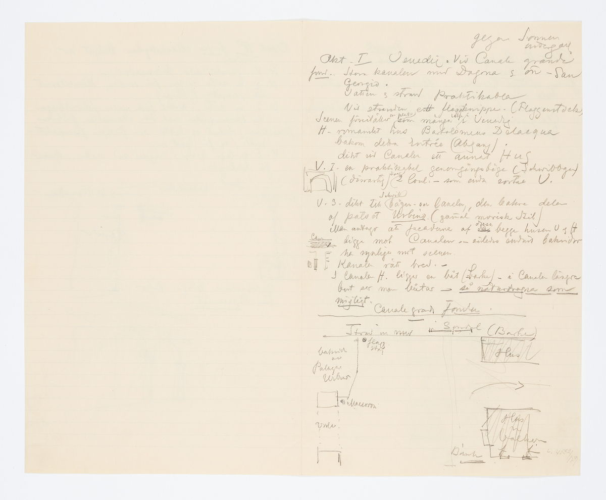 Diverse dekorbeskrivningar.
