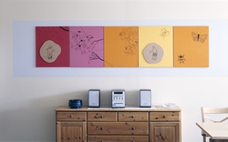 Oppe i lufta, inne i skogen og nede ved vannet [Tegning]