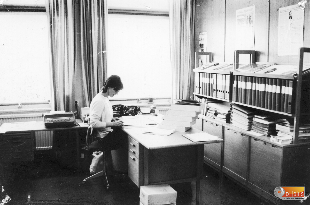 Kontoret.
Solveig Sikberg