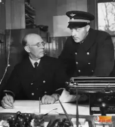 Vid Edsbyns Järnvägsstation började man på 40-talet få mycke