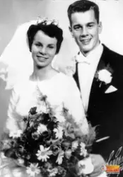 Ulla Voxmark och Inge Voxmark, född i Homna.