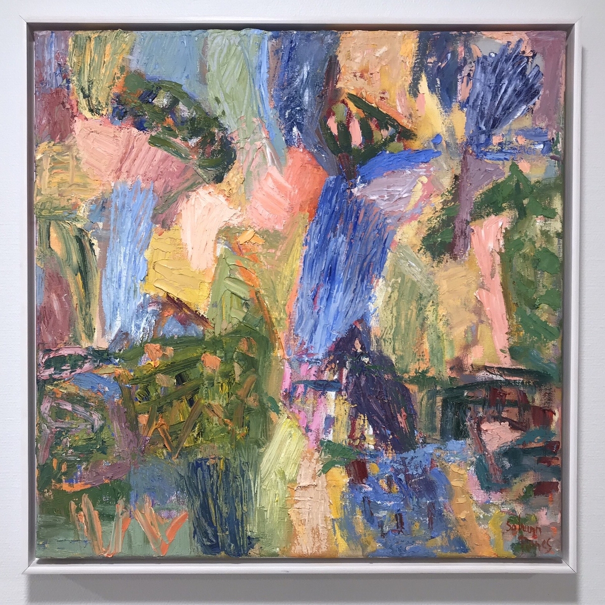 Abstrakt fargekomposisjon.