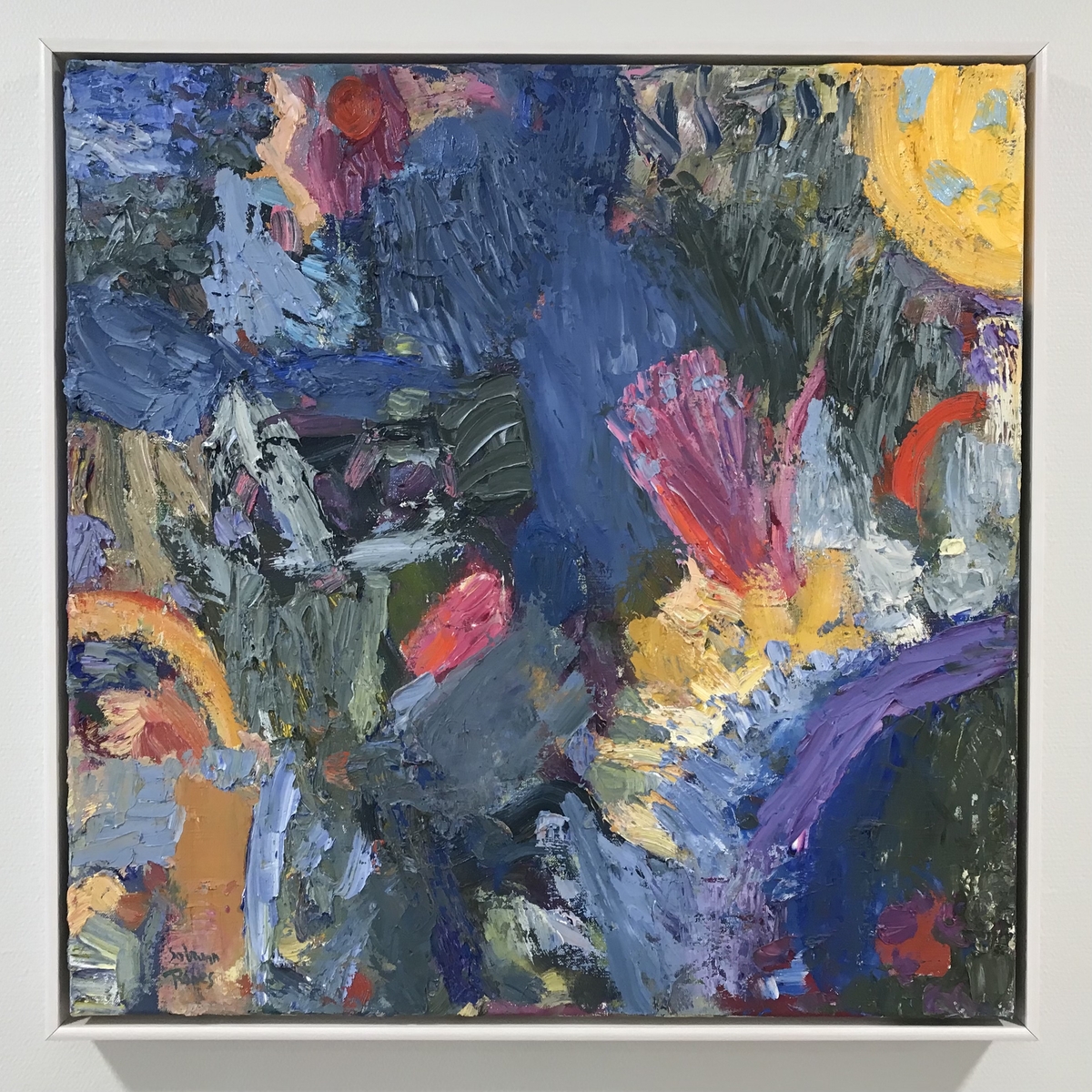 Abstrakt fargekomposisjon.