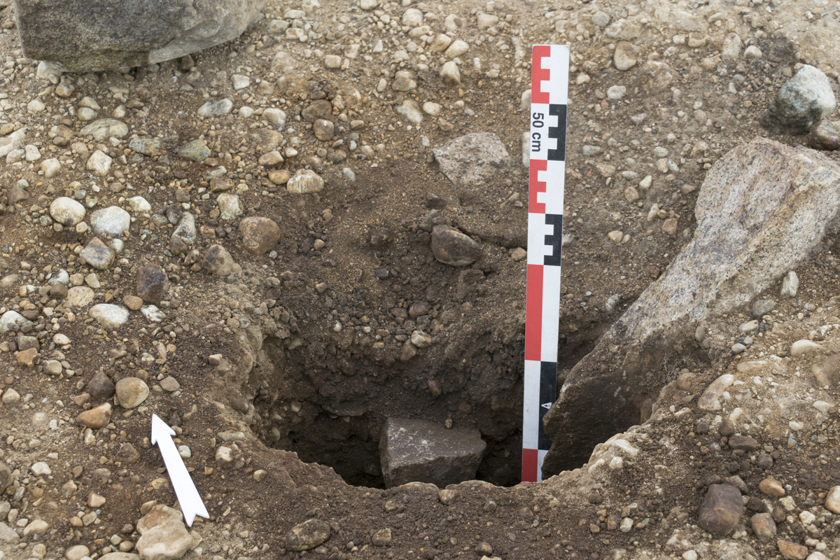 Steinskodd stolpehull S-1063, profil. N.