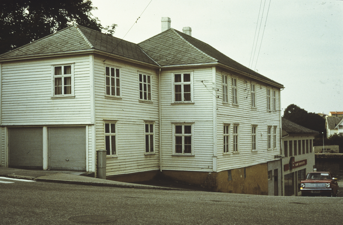 Hovedgaten i Kopervik.