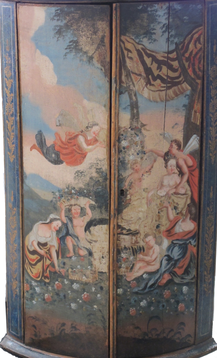 Venus og hennes hoff av amoriner og nymfer,