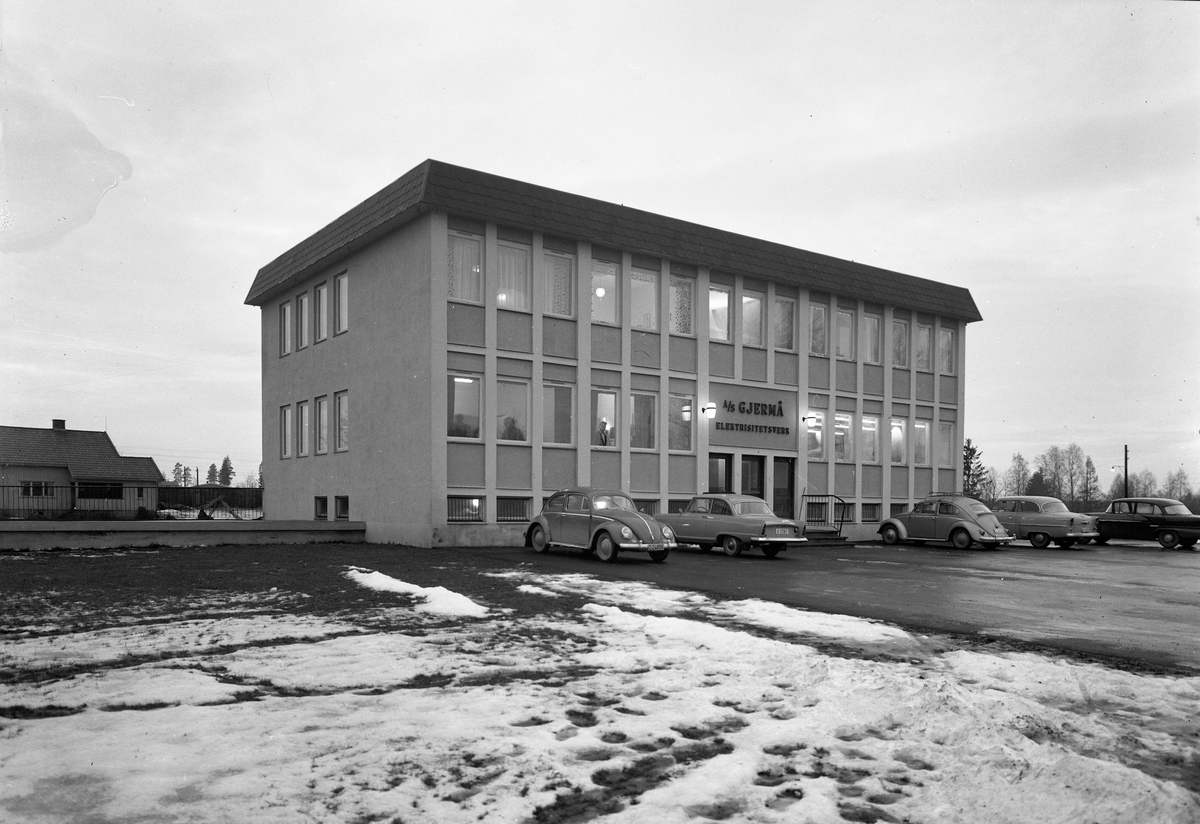 Gjermå Elektrisitetsverk. Trondheimsvn på Jessheim.