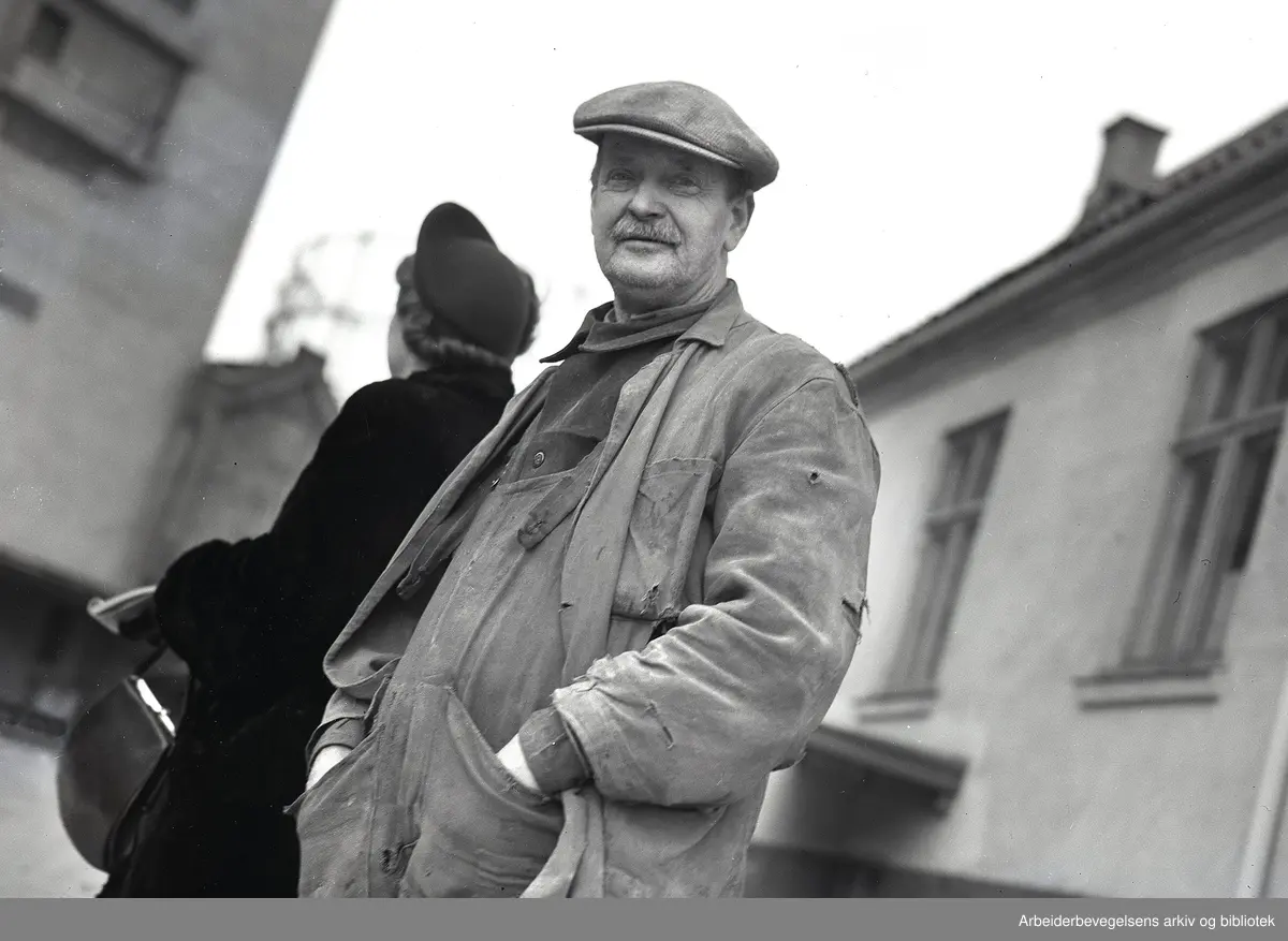 Nedre Foss Mølle,.desember 1950