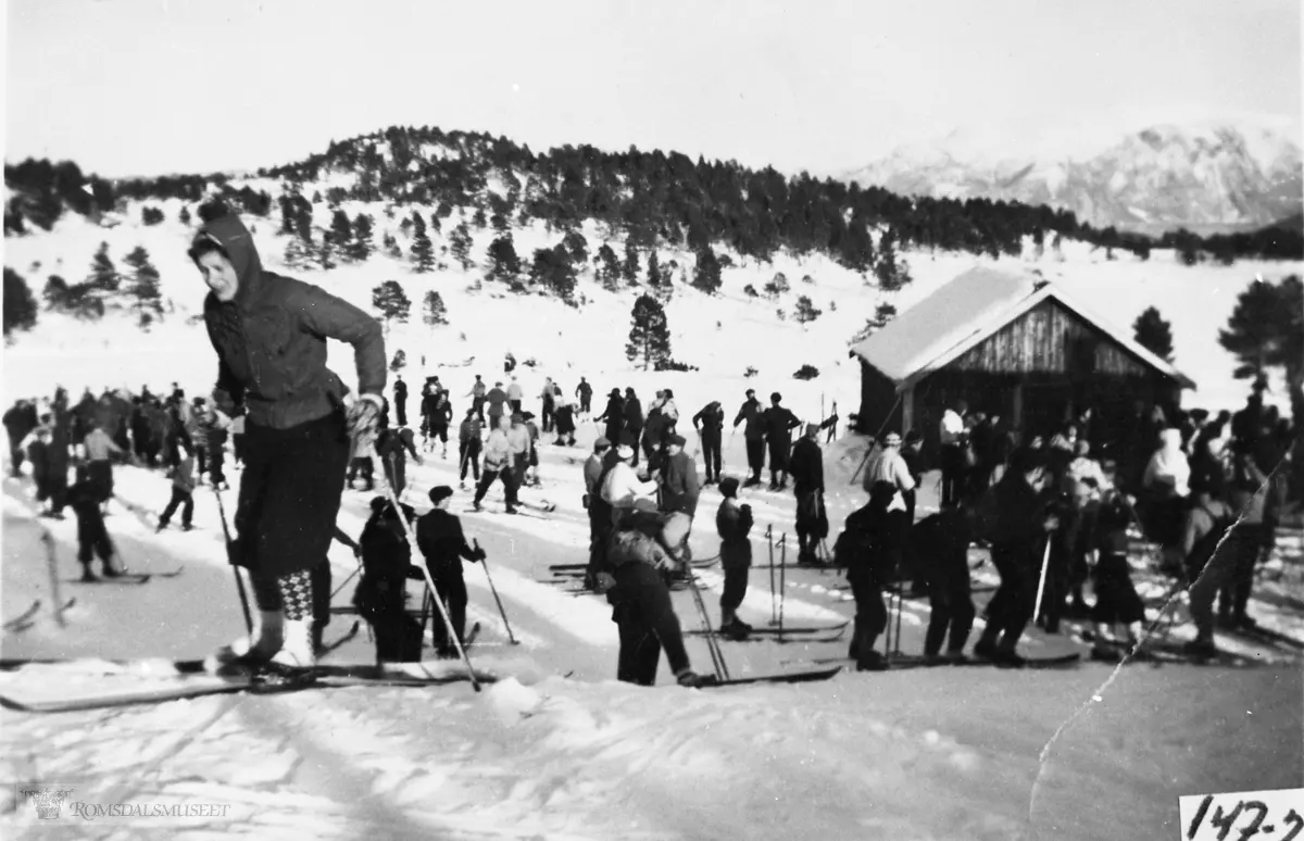 Skirenn på Kleppen ved Hansgardsetra.