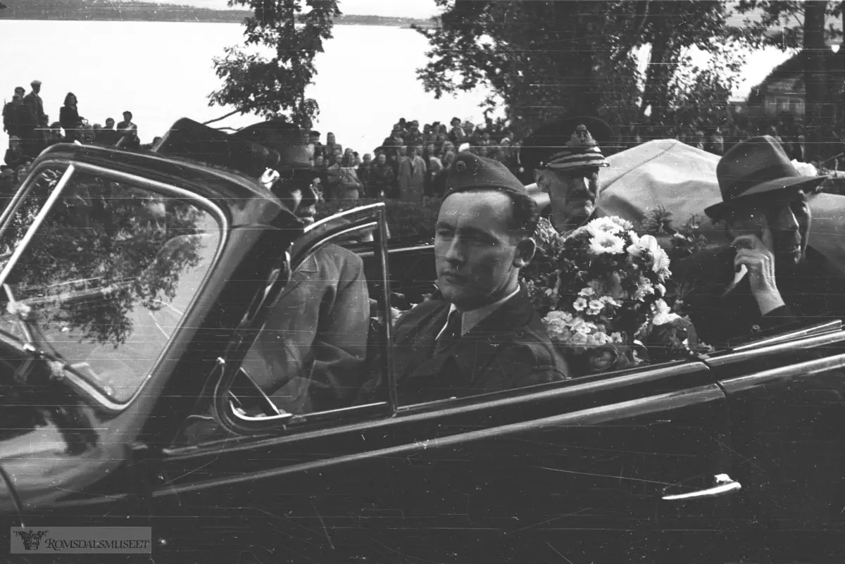 Kongebesøk i Molde 26.08.1945..(se Oddbjørn Harnes: Med Kongefamilien gjennom Romsdal, 1906-1982 side 88-97)