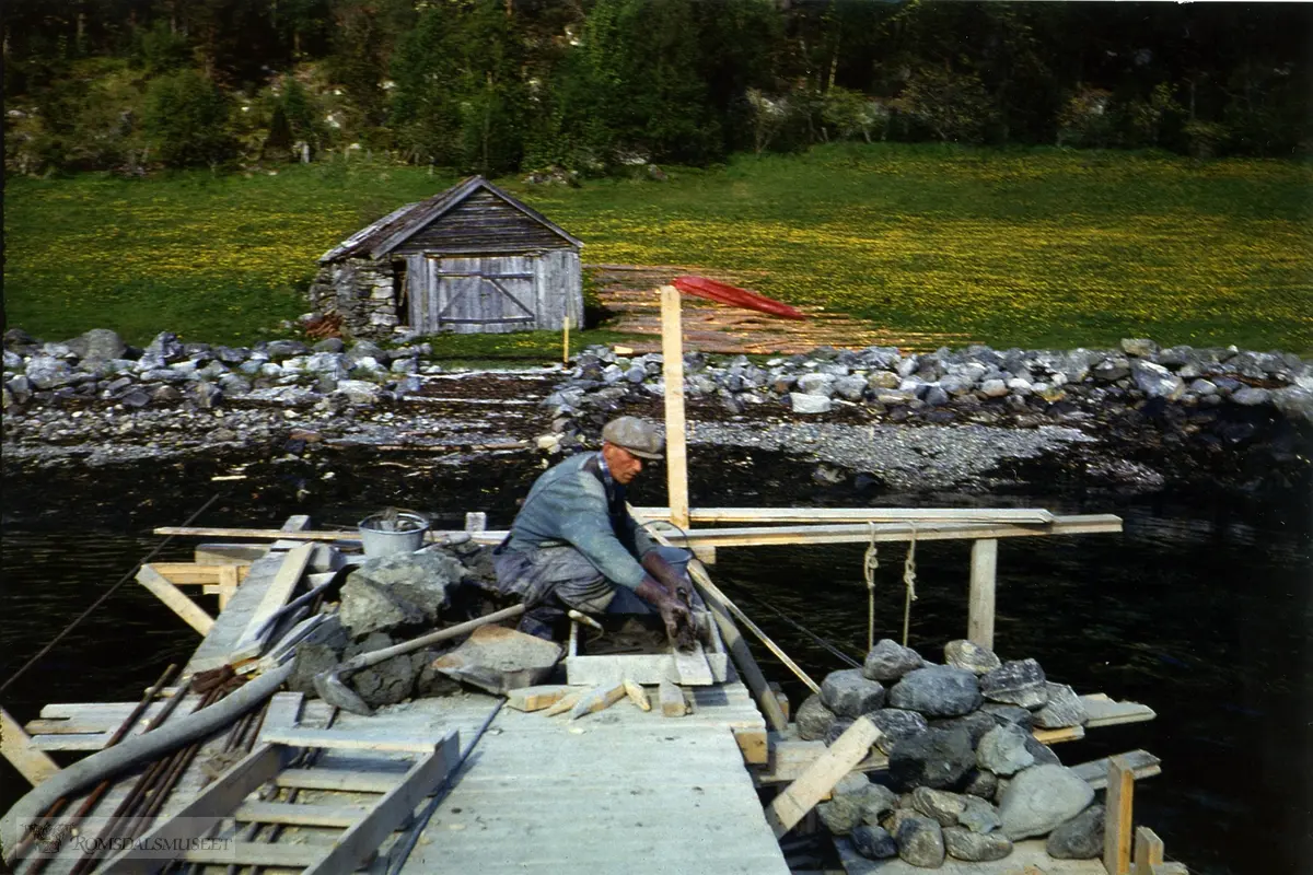 Østersproduksjon på Vågstranda.