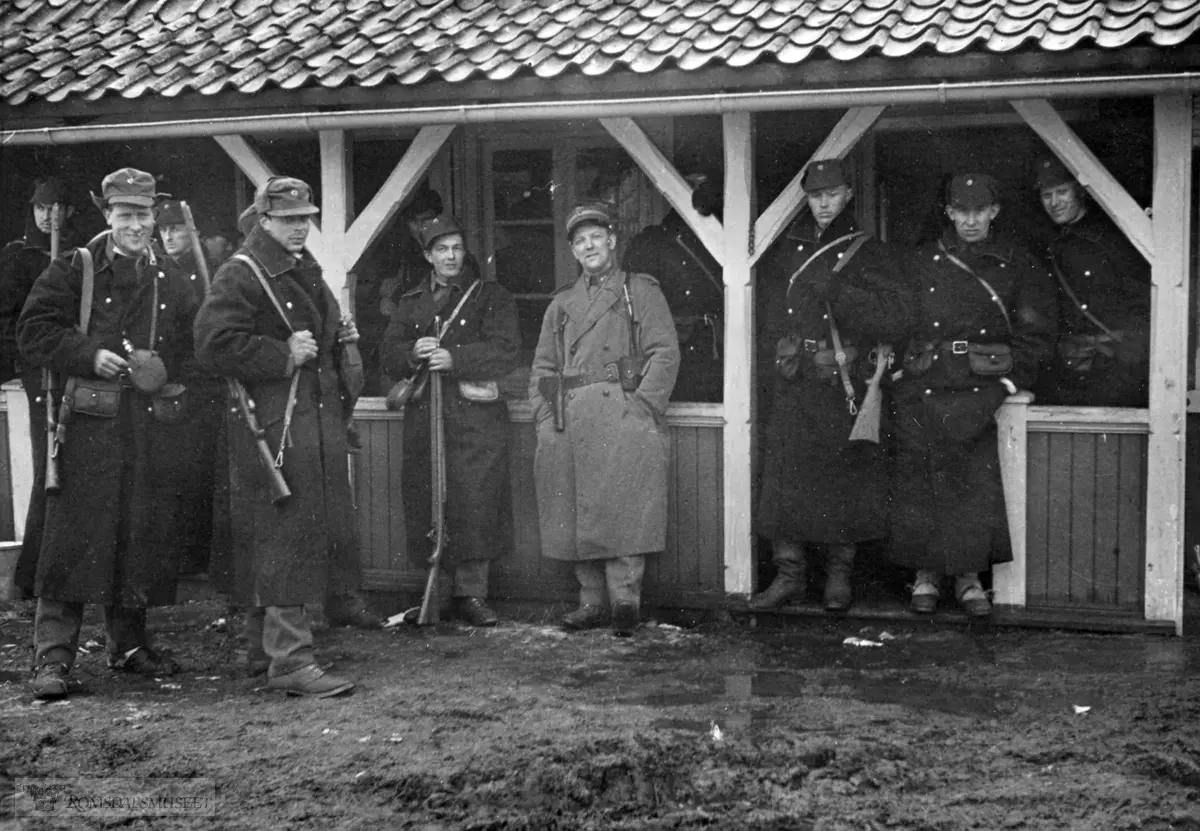 "Signalavdelingen med 2tn Grårvd" "Store Grinddalen"