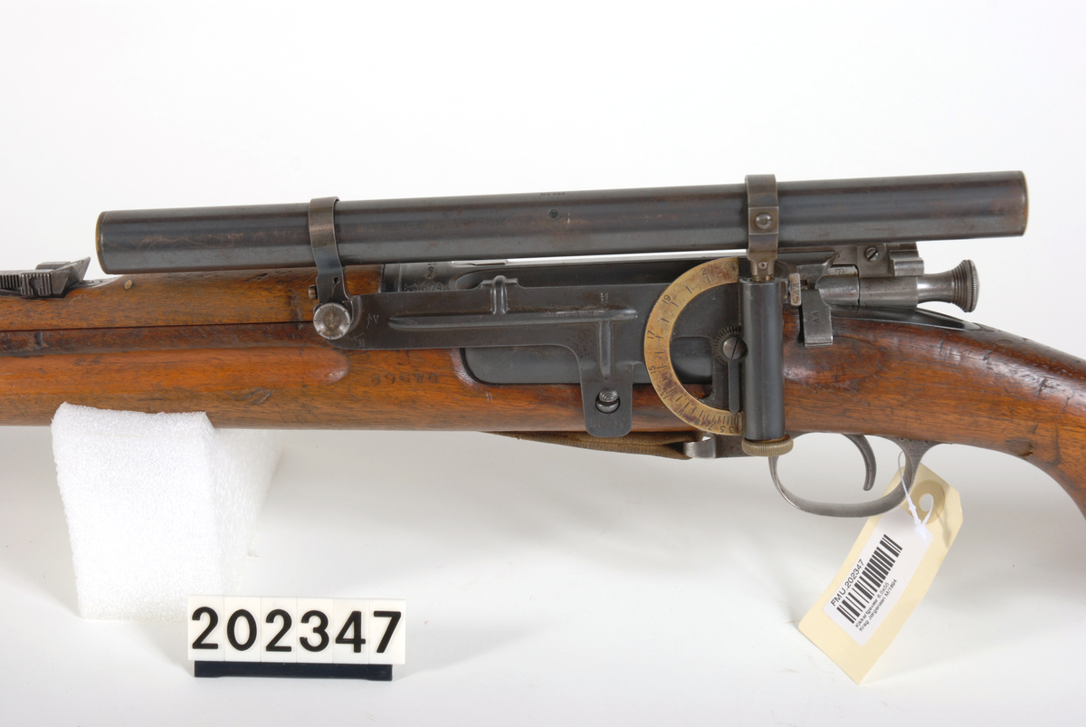 Skarpskyttergevær 6,5x55 Krag Jørgensen M1894