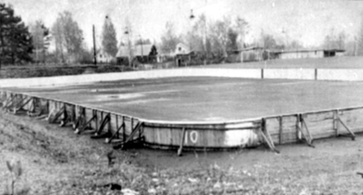 Hamar, Storhamarbanen, Ishockey, Storhamar Idrettslag SIL, utendørs bane med rink, Storhamar Idrettplass,