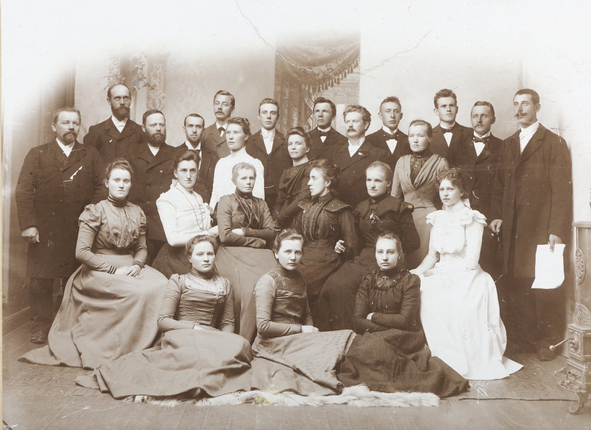 Metodistkirken i Hamar. Sangkoret i 1901