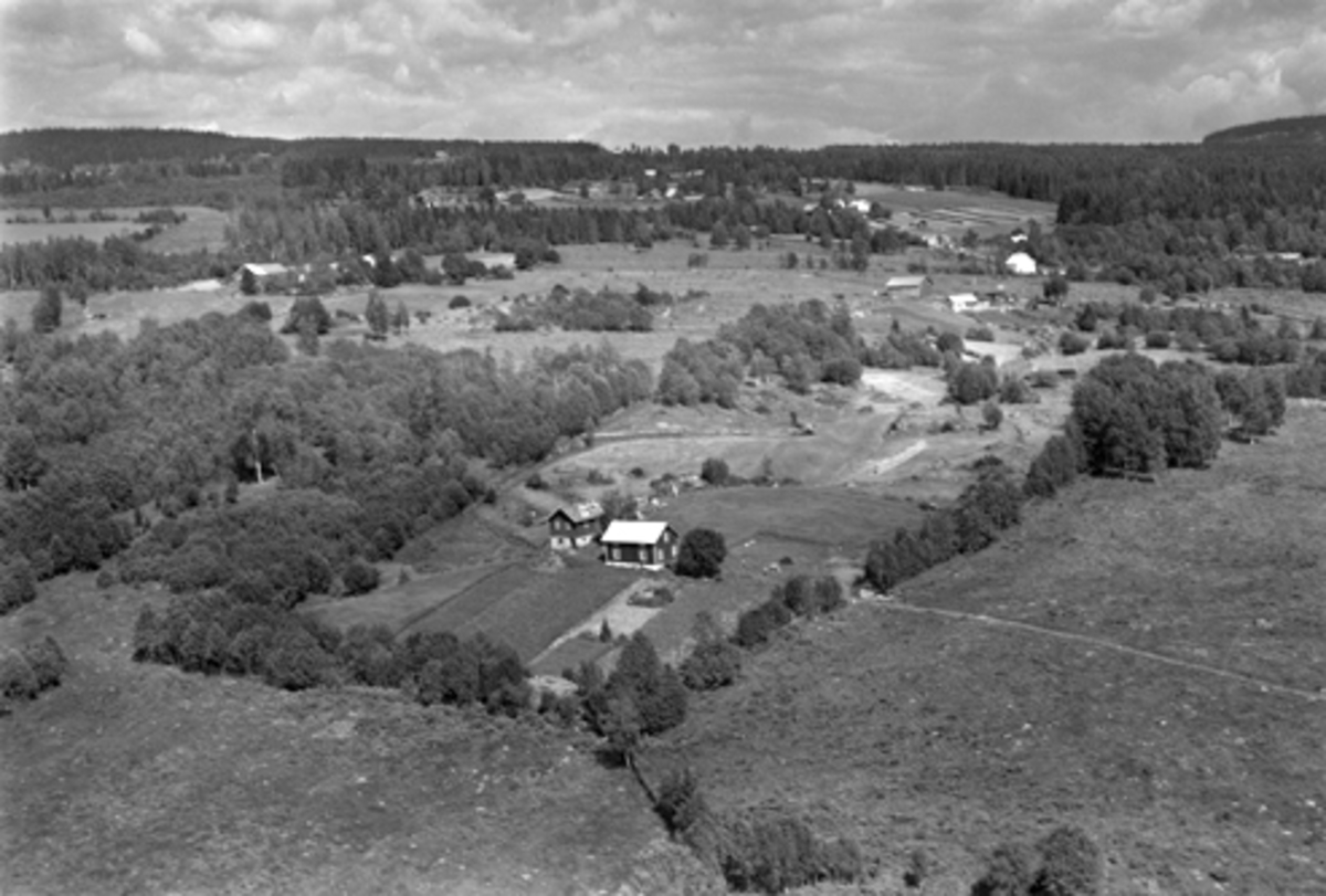 Flyfoto av ukjent sted, Furnesåsen, Ringsaker.