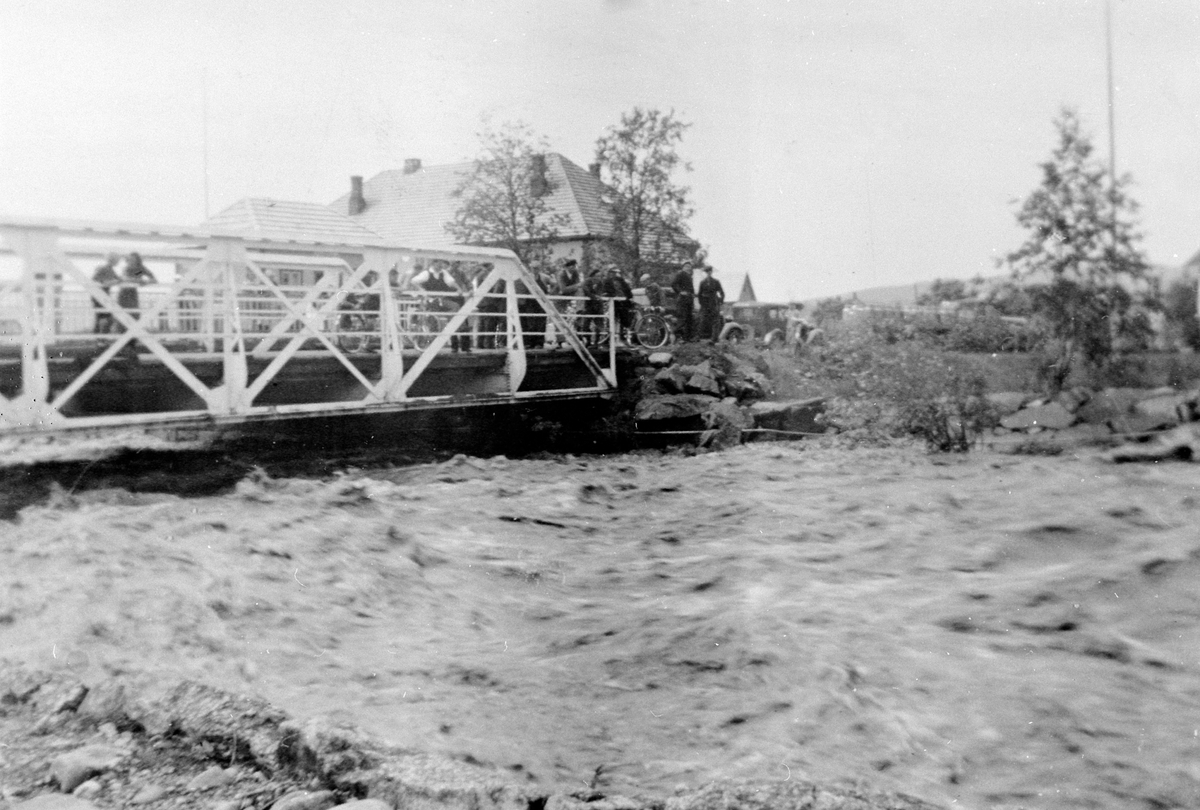 Storflommen i 1939 i Brumunda, Brumunddal.