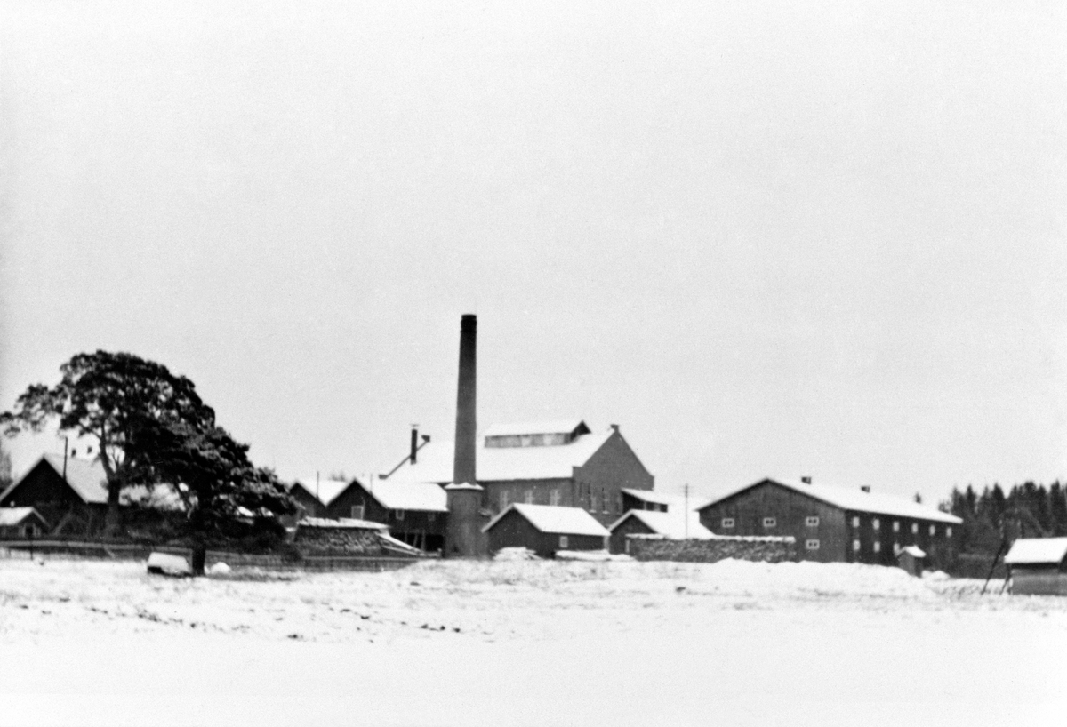 Ringsaker, Furnes, Jessnes potetmelfabrikk, Hedemarkens Potetmelfabrikk, eksteriør.