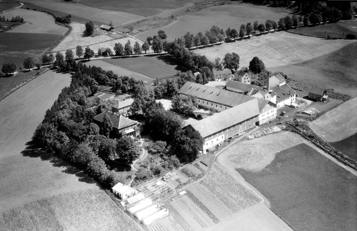 Flyfoto, Vang H, Sælid gård og brenneri, gnr/bnr 20/1, Sælidvegen 50, 