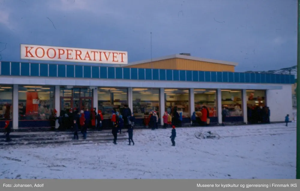 Coopen i Havøysund omkring 1980.