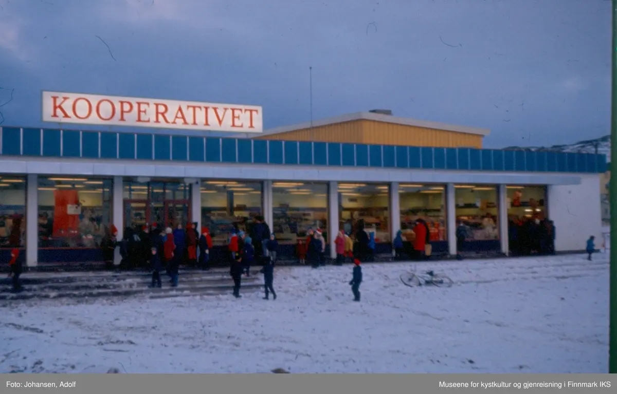 Coopen i Havøysund omkring 1980.
