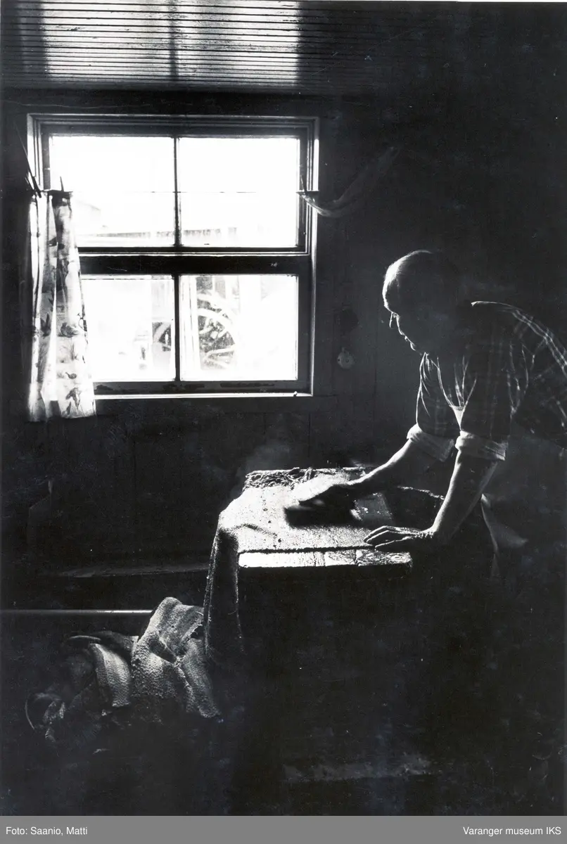 Alf Tuomainen vasker ryer 1977