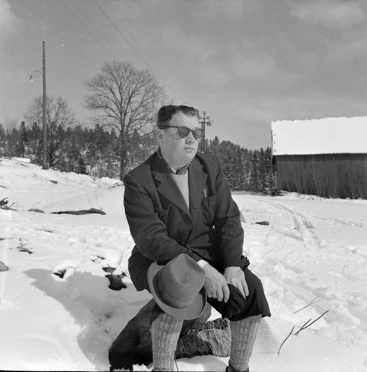 Adolf Skjegstad. Vinter.
