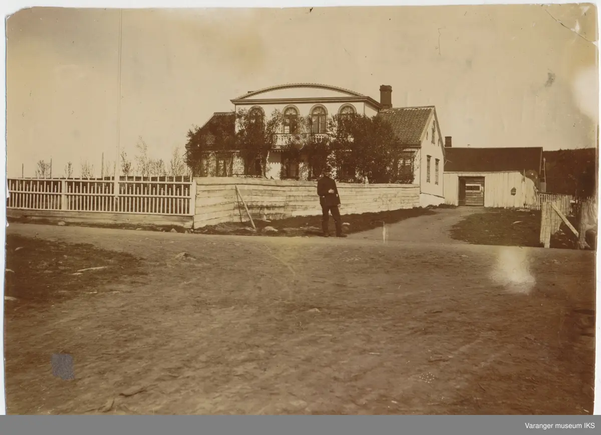 Pleym-gården i Nyborg, Varangerbotn, 1910
