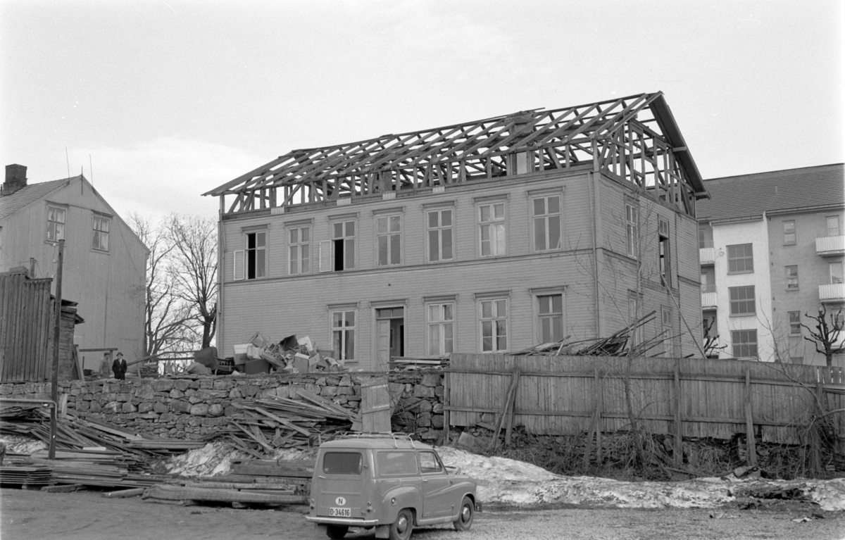 PARKGT. 34, GLORVIGENGÅRDEN, EKSTR. UNDER RIVING. 