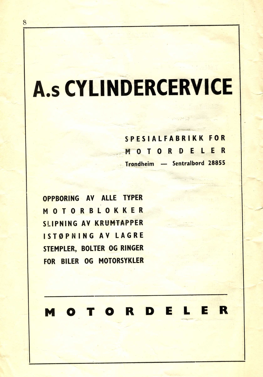 Program for Internasjonalt Hastighetsløp for biler og motorsykler på Tempebanen
