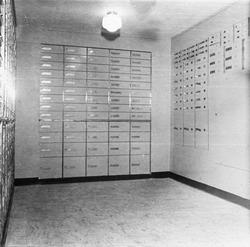 Hvelv i Bergen Privatbank i Odda.