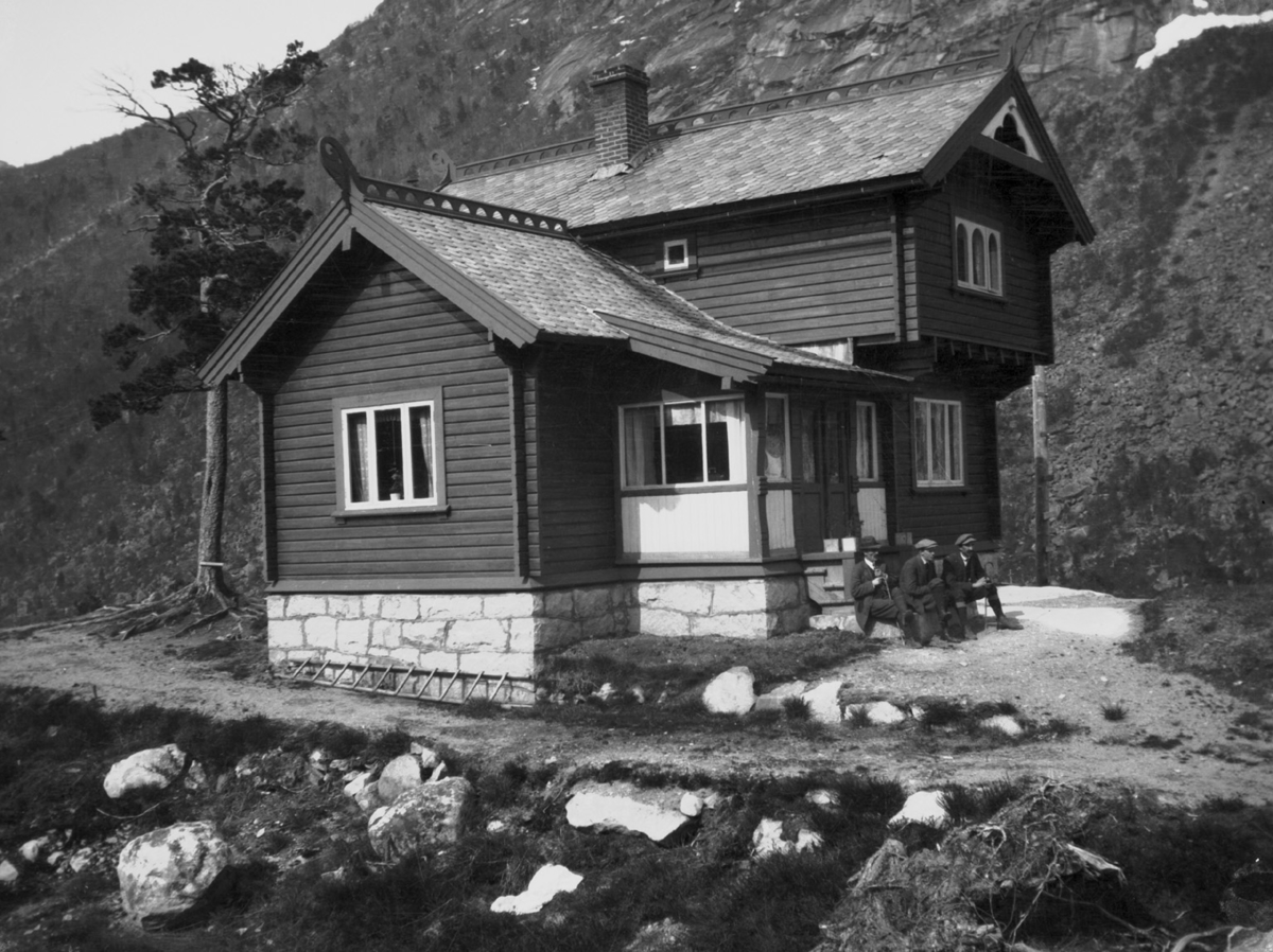 "Villaen",  ingeniørboligen i Skjeggedal.