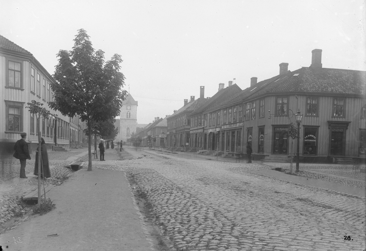 Nordre gate mot Vår Frue kirke